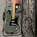Fender American Professional Stratocaster with Maple Fretboard 2017 - 2019 Antique Olive