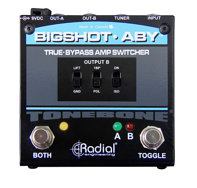 Radial Engineering BigShot ABY True Passive A/B-Y Switch Effects Pedal image 1