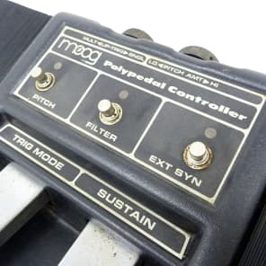 Moog Polypedal Controller Model 285A for Polymoog Vintage Analog Synth UNTESTED As Is Rare taurus image 4