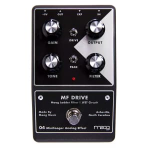ギター Moog Minifooger MF Drive Moog Minifoogers