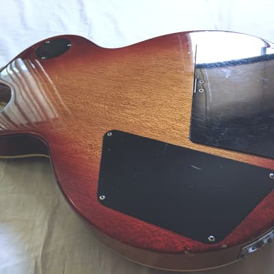 1976 Electra Les Paul MPC X330 Guitar- Cherry Burst- Pro Setup image 14