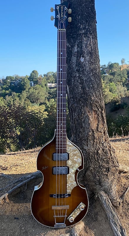 Hofner 5001 Cavern Bass 1961 Sunburst Reverb 4559