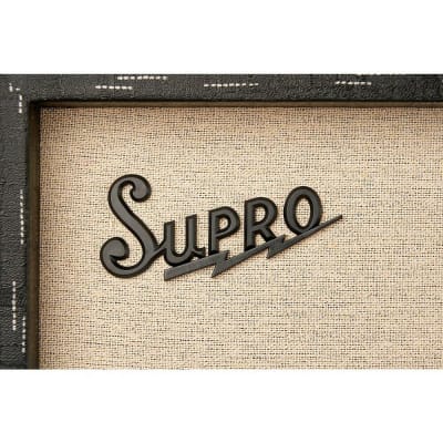 Supro Royale 1932r 1x12 50W Guitar Tube Combo Amp, Black Scandia, Variable Power Amp VERSATILE!, Mint image 7