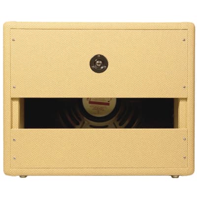 Mojotone Tweed 1x12 Extension Cabinet LOADED w/ Jensen C12Q Speaker image 3