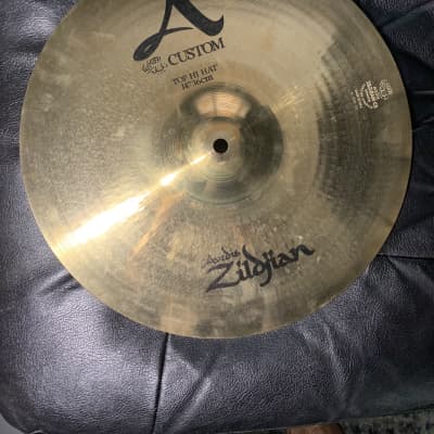 Zildjian 14" A Custom Hi-Hat Cymbals (Pair) image 1