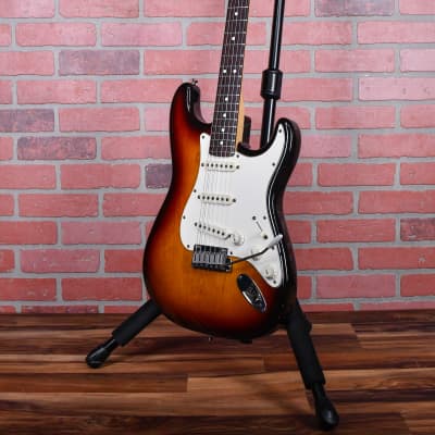Fender Standard Stratocaster with Rosewood Fretboard Brown Sunburst 1988 w/OHSC image 3