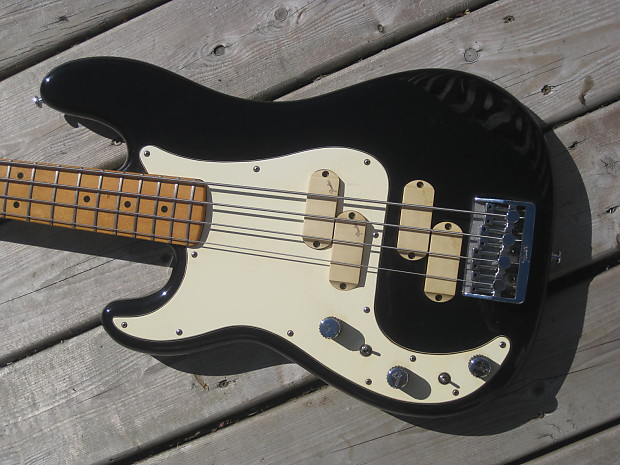 Lefty Fender Precision Elite II 1983 left handed vintage bass image 1