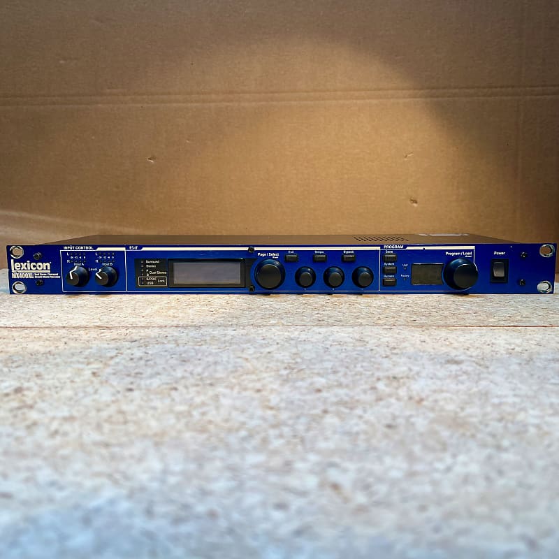 Lexicon MX400XL Dual Stereo / Surround Reverb Effects Processor • Serviced & Warranty image 1