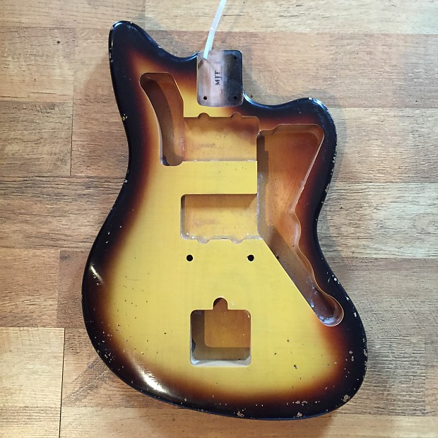 MJT Fender Jazzmaster Body Vintage Sunburst | Reverb