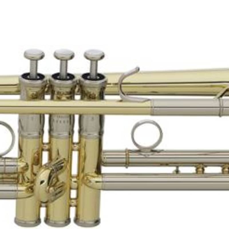 Piccolo Trumpet Brass Finish Picollo Bb/A Pitch W/Case-Mp Gold