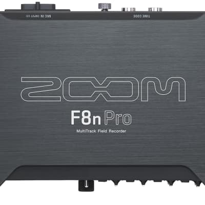 Zoom F8n Pro Professional Field Recorder/Mixer, Audio for Video, 32-bit/192 kHz Recording, 10 Channel Recorder, 8 XLR/TRS Inputs, Timecode, Ambisonics Mode, Battery Powered, Dual SD Card Slots image 2