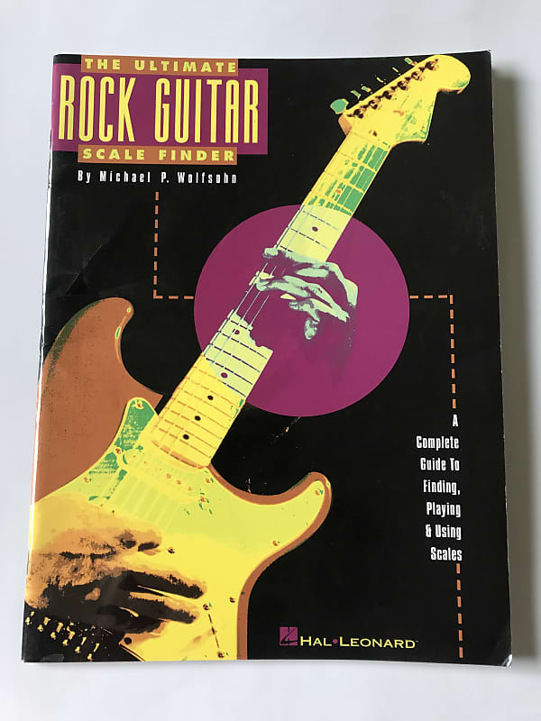 Hal Leonard The Ultimate Rock Guitar Scale Finder | Reverb