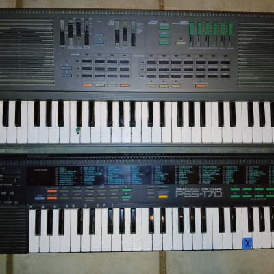 2 Vintage 1980s Retro Yamaha Keyboard PROJECTS PSS-170 PSS-460