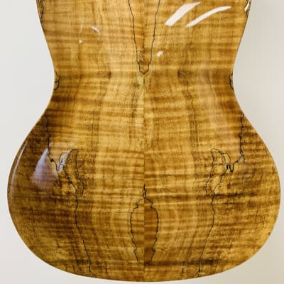 Smiger Spalted Maple Concert Ukulele - 'The Creature' Rorschach image 7