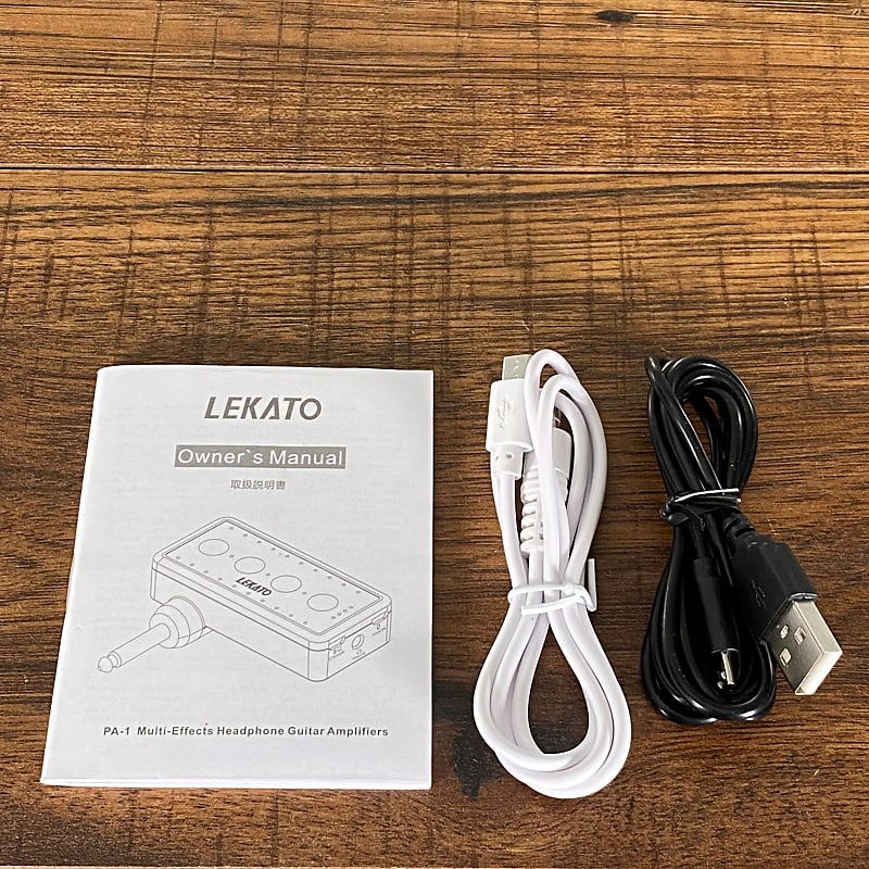 Lekato PA-1 Headphone Pocket Bluetooth Guitar Amplifier Used