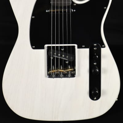All Music Inc Custom Collection Ash Tele White Electric Guitar Warmoth Neck image 1