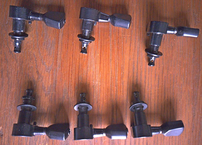 KD 3x3 guitar tuners Black Reverb