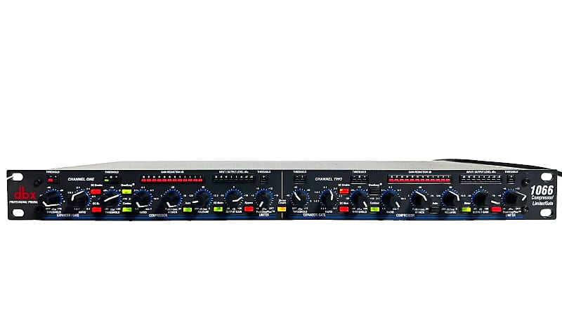 dbx 1066 Dual-Channel Compressor / Limiter / Gate | Reverb