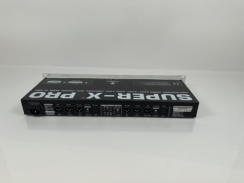 Behringer Super-X Pro CX3400 2/3-Way Stereo 4-Way Mono Crossover