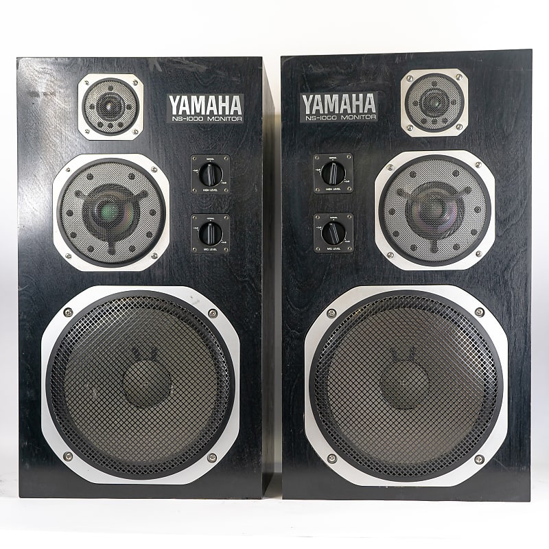 Vintage Yamaha NS-1000M Floor Speaker System Monitors - Pair