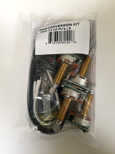 EMG 5431 Wiring Kit for 1 or 2 Passive HZ Pickups - Long Shaft image 1