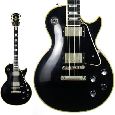 2002 Gibson '68 Les Paul Custom Shop Black Beauty 1968 Reissue Electric Guitar | Nickel Hardware, Original Hard Case for sale