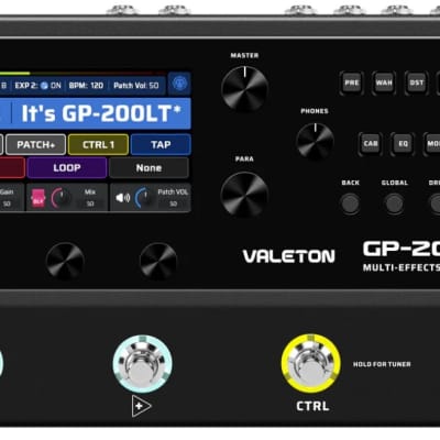 Reverb.com listing, price, conditions, and images for valeton-gp-200lt-multi-effects-processor