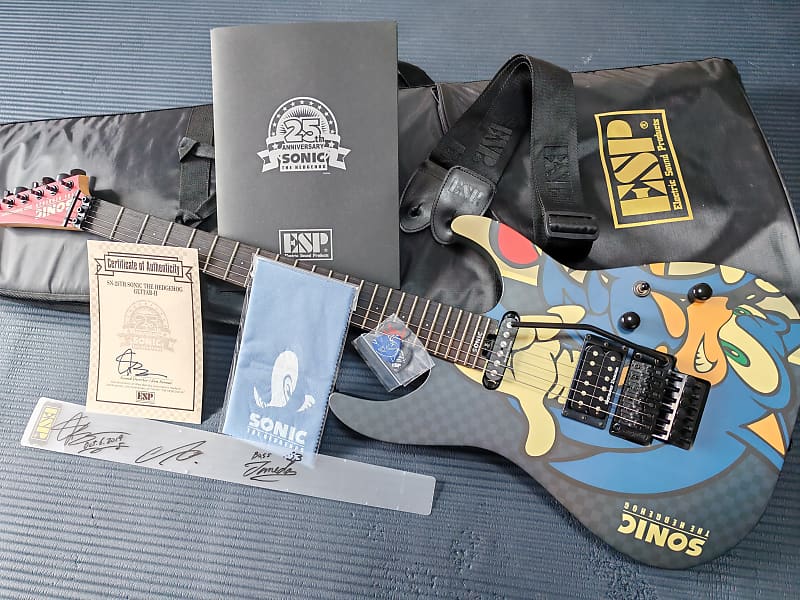 ESP LTD SN-25th Sonic the Hedgehog Guitar-II | Reverb The Netherlands