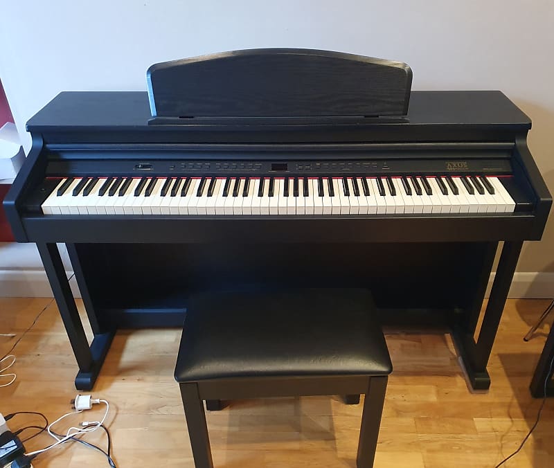 Axus D2 Digital Piano with Bench - Black image 1