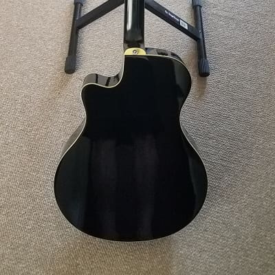 Yamaha APX500III Thinline Acoustic/Electric Guitar 2010s - Black image 5