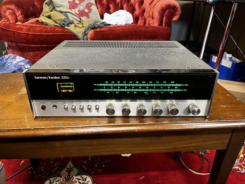 Harman Kardon 330c Stereo Receiver 1970s  			