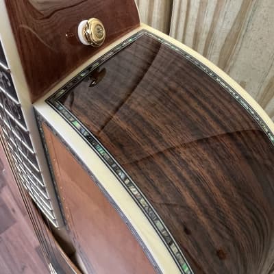 OOO PARLOR FORTY FIVE Floral PARLOR model acoustic guitar 2024 - Natural inlays galore image 13