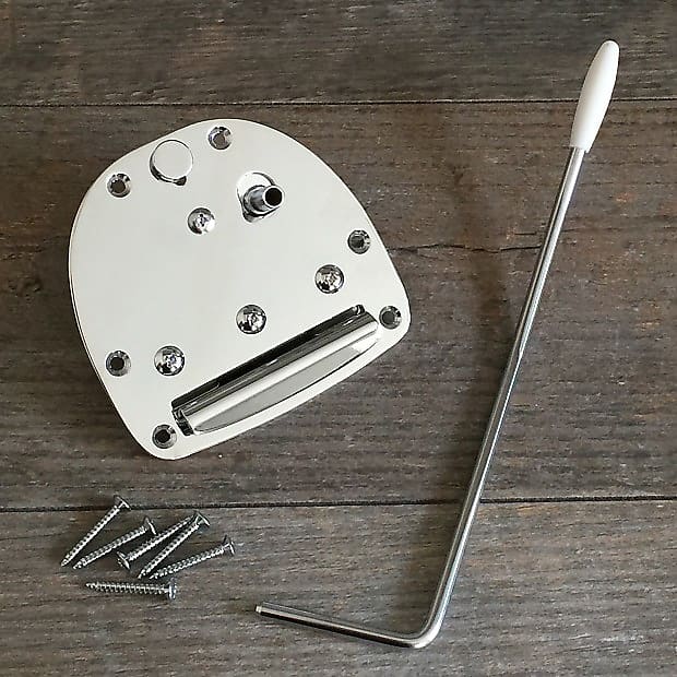 Jazzmaster Jaguar Tremolo Unit with Lock Slide button Reverb UK