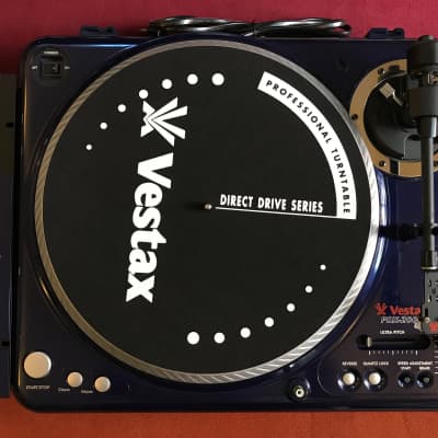 Vestax Deep Blue Limited Edition Pro DJ Set (PDX-2000S PMC-05ProII) plus  extras