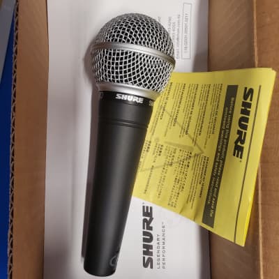 Shure SM48-LC Microphone - Black