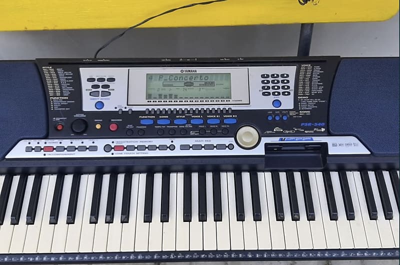 ヤマハ YAMAHA キーボード PSR-540 Yamaha PSR-540 | Synthpedia