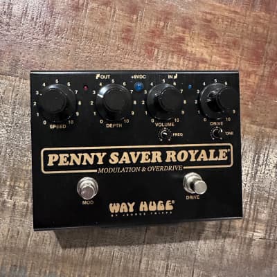 Reverb.com listing, price, conditions, and images for way-huge-penny-saver-royale-modulation-overdrive