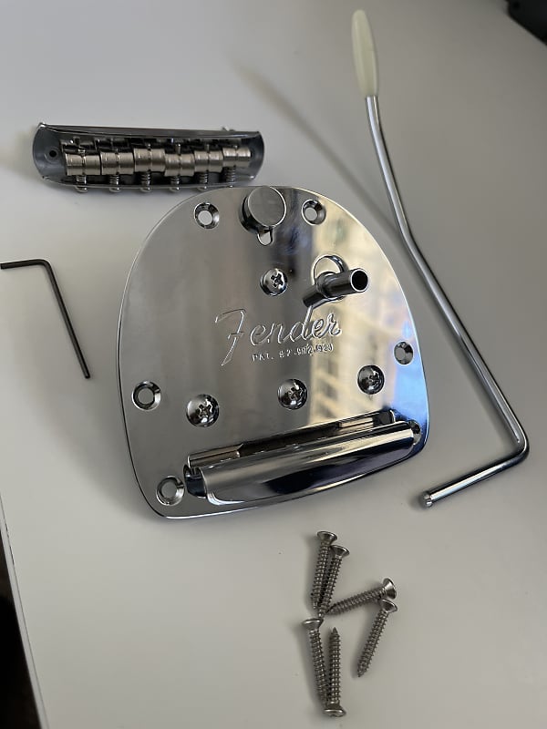 Fender MIJ Jaguar / Jazzmaster Tremolo Tailpiece and Bridge