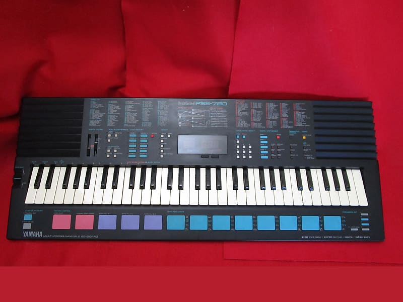 Yamaha PortaSound PSS-780 Synthesizer Keyboard TESTED FREE