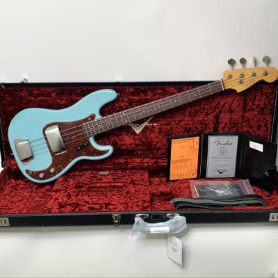 Fender Custom Shop '63 Precision Bass Journeyman - Daphne Blue image 1
