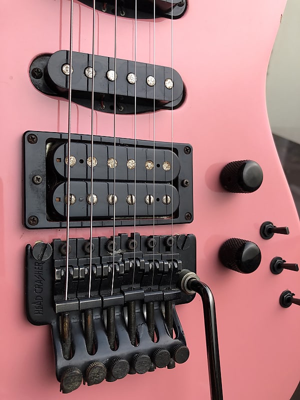 FERNANDES STJ カスタム Jackson風カスタム品 ピンク FERNANDES STJ カスタム Jackson風カスタム品 ピンク