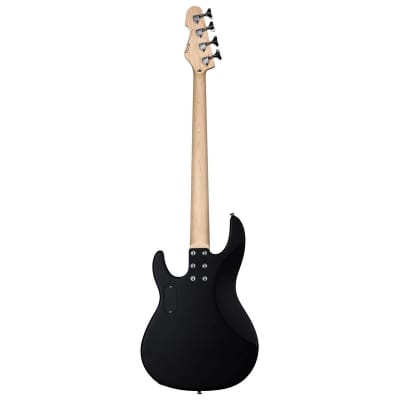 ESP LTD AP-204 4-String Bass Guitar (Black Satin) (LXV) image 2