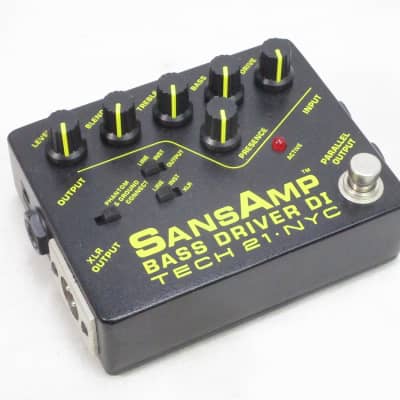 Tech21 SansAmp Bass Driver DI Bass DI Direct Box Parallel Import 