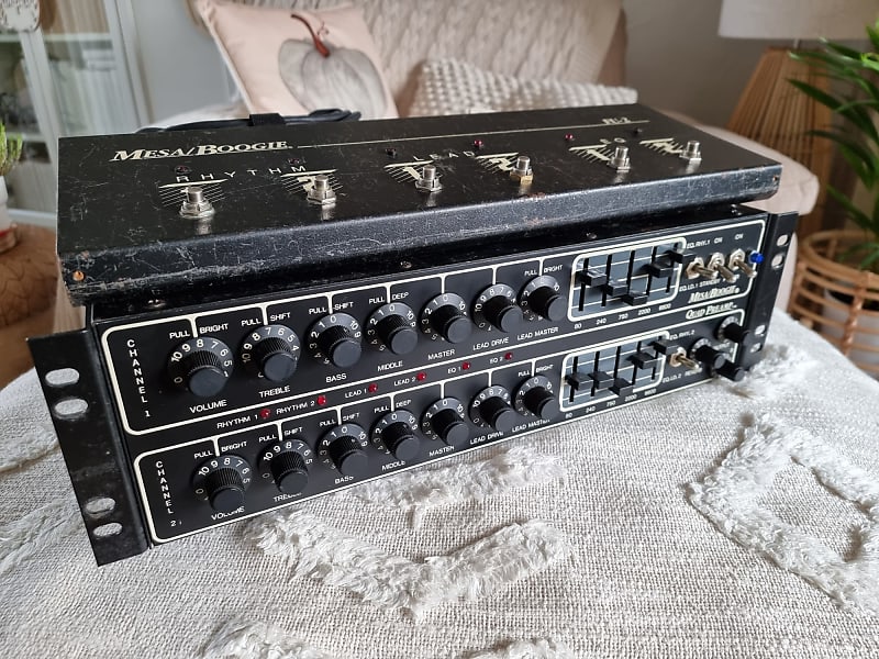 Mesa Boogie Quad Preamp 1988 240V ( Spare or repair ) | Reverb