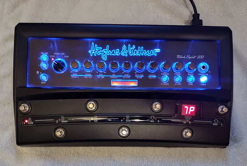 Hughes & Kettner Black Spirit 200 Floor - Pedalboard Guitar Amplifier |  Reverb