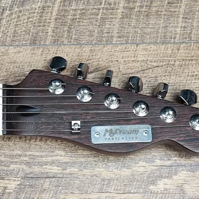 MyDream Partcaster Custom Built - Red Collages Wenge Dreamsongs image 7