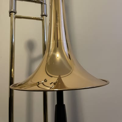 Getzen Tenor Trombone 2012 - Gold Brass image 3
