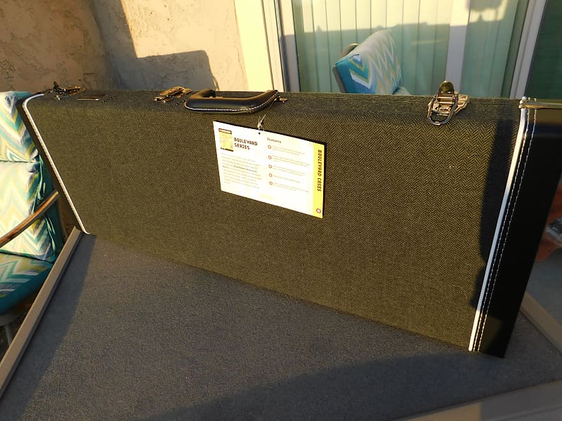 Roadrunner Electric Guitar Case 2022 Black Tweed Reverb