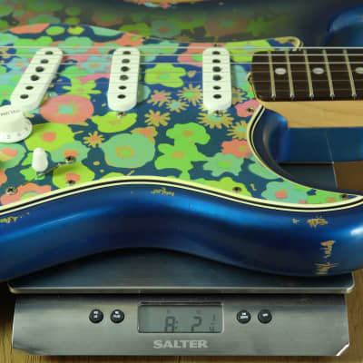 Fender Custom Shop Namm Ltd 69 Blue Flower Strat Relic CZ544505 ~ Namm Show Guitar image 23
