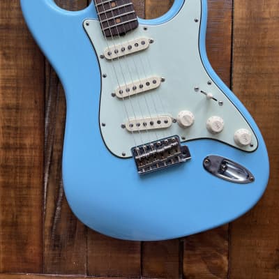 1959 Fender Stratocaster Custom Shop 2022 Journeyman Limited Edition Relic Daphne Blue image 2